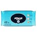 Attends Unscented Washcloths for Adult Incontinence Care, Hypoallergenic, Latex and Alcohol Free, 48 Count (Pack of 12)