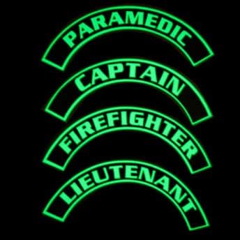 IdentiFire Firefighter Helmet Rockers (CHIEF)