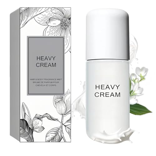 Revivix Heavy Cream Body & Hair Mist Perfume,Long-Lasting Scent, Heavy Cream Perfume, With Sweet Vanilla & Rich Creamy Notes, for Women & Men,50ML