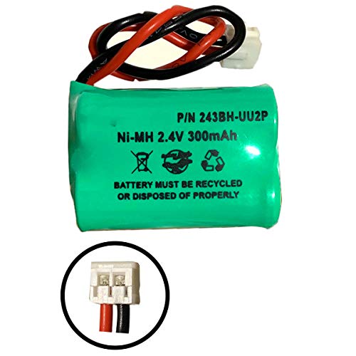 232020 Battery SERVERPASS Pager 450 46785 B11550 PAGSPVTFPB 2.4v 300mAh Ni-MH Battery Pack