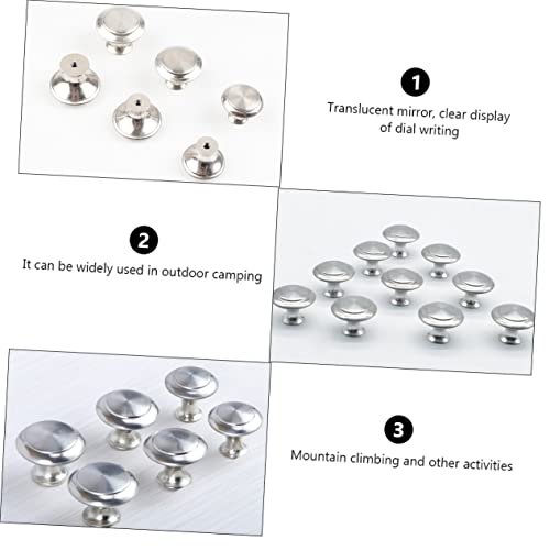 DOITOOL Puxador de porta de gaveta, de aço inoxidável, com 12 peças, puxadores de gaveta de armário,