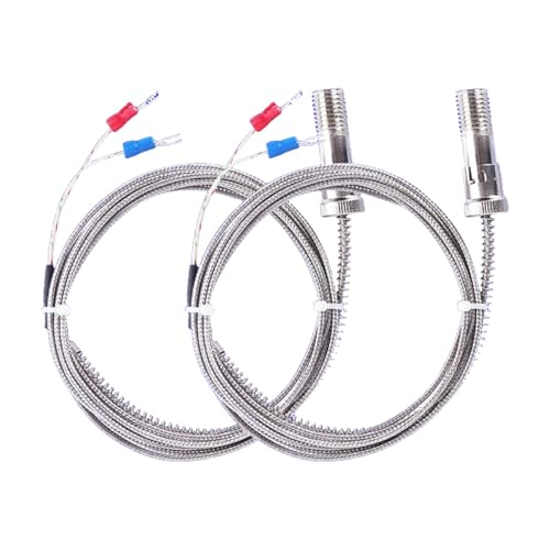 Thermocouple K extrudeuse sonde de température à ressort réglable de 4 mètres