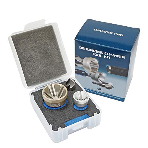 ORXPLUS TOOLS Deburring Chamfer & Countersink Bit Kit 3 pack, Deburring Drill Bit, Remove Burr Tools for Fit 1/2