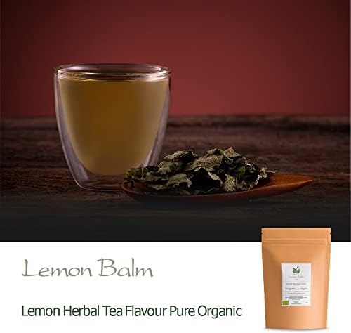 Lemon Balm Organic Loose Leaf - Sweet Lemony - Dried Mellisa Officinialis 100g