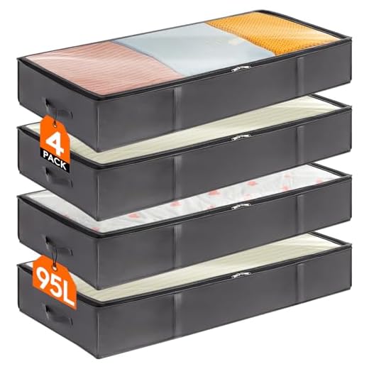 Lifewit Under Bed Storage Boxes