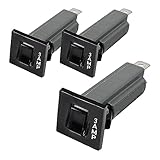 W Type 3 Amp Thermal Circuit Breaker Fuse, W28-XQ1A-3 - Quick Connect, Snap-in (3A, 3 Pack)