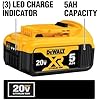 DEWALT 20V MAX* Cordless Reciprocating Saw Kit, 5 Amp-Hour Battery (DCS387P1)