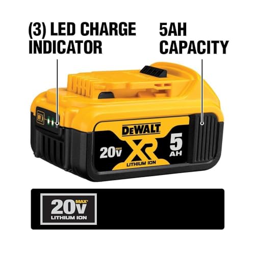 DEWALT 20V MAX* Cordless Reciprocating Saw Kit, 5 Amp-Hour Battery (DCS387P1) by DEWALT - Image 4