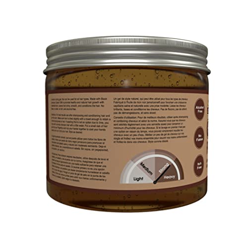 Okay Black Jamaican Hair Styling Gel, Regular Hold 17Oz #TOP1