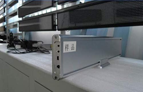 GOWE 2pcs/lot,MiniLED Display,16 * 128,Indoor,RBpink,tri-color,desk screen,tag,dotmatrix,Rechargable,Time,animations,2lines