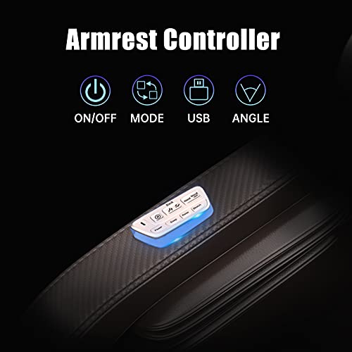 Real Relax Massage Chair, Zero Gravity Full Body Sl Track Shiatsu Massage Recliner With Body Scan Handrail Shortcut Key Heat Foot Roller, Ps6000 Brown #TOP7