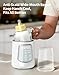 12 in 1 Fast Baby Bottle Warmer with Even Heating No Hot Spots, Night Mode, Sterili-zing, Constant Temp Milk Warmer for Breastmilk & Formula, Fits All Bottles Grey