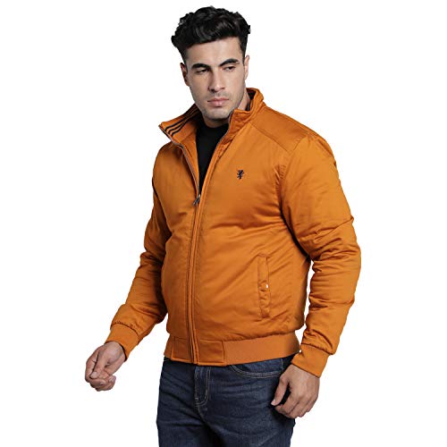 Image of Red Tape Men's Polyester Standard Length Solid Jacket
