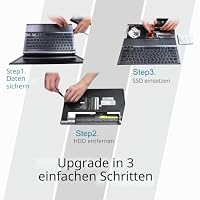 Silicon Power 2-Pack 256GB SSD 3D NAND A55 SLC Cache Performance Boost SATA III 2.5" 7mm (0.28") Internal Solid State Drive – Ansicht 7