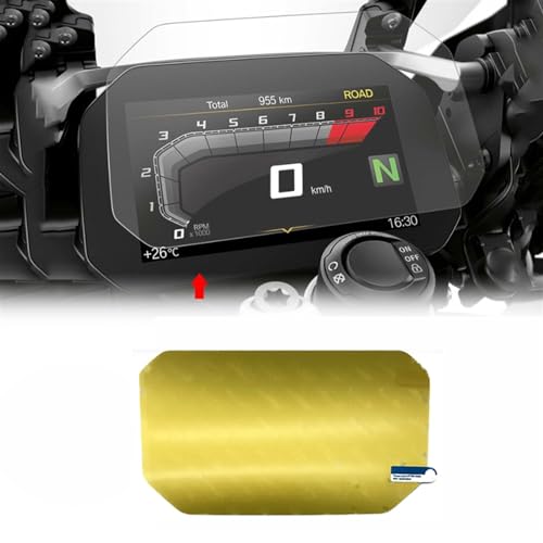 Film protection tableau bord BMW R1250 R RS et S1000RR 2019-ON anti-rayures