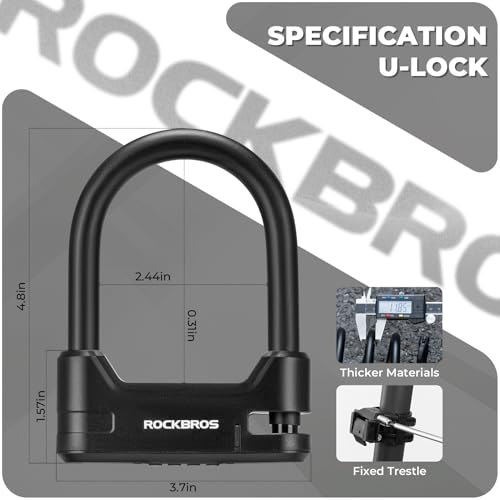 ROCKBROS Scooter Combination U-Lock