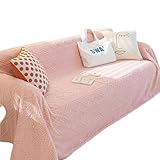  Jeté De Canapé Grande Taille Housse De Canapé Gris Beige Serviette De Canapé D Angle Chic 3/2/4 Places Antidérapant Dessus De Lit Jeté Réversible pour Canapé, Causeuse, Lit Double Et Fauteuil (Color