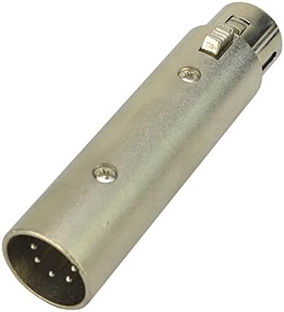 COBRA DMX In-Line Adaptor Converting 5 Pin XLR Male to 3 Pin XLR Female