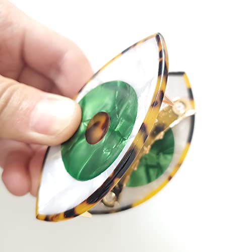 Big Evil Eye Claw Clips,Cellulose Acetate Hair Clips,Hair Claw Clips For Women,S1 #TOP4