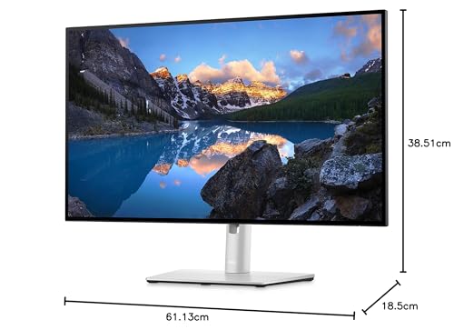 Dell UltraSharp U2722D 27" QHD (2560x1440) IPS Monitor – 60Hz, 5ms, 350 Nits, 100% sRGB, Anti-Glare, Pivot, Swivel, Tilt, DisplayPort, HDMI, USB Hub, Audio Out, VESA Mount (Renewed) - Image 7