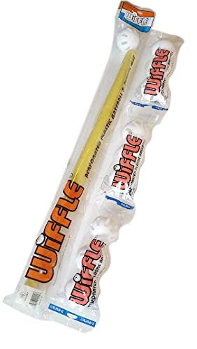 Wiffle® Ball and Bat Set Combo with Pitching Guide - 10 Wiffle® Balls 1 Bat and How to Pitch Pamphlet