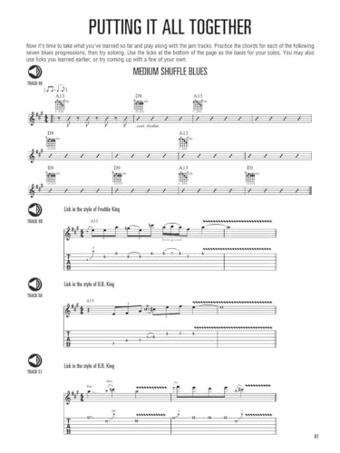 Hal Leonard 697326 Guitar Method - Blues Guitar Book/Online Audio thumb #7