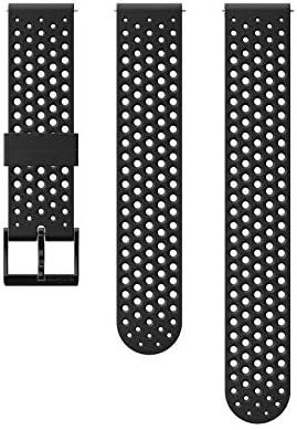 Suunto 20mm Silicone 20mm Athletic 1 Silicone Strap black Size S+M