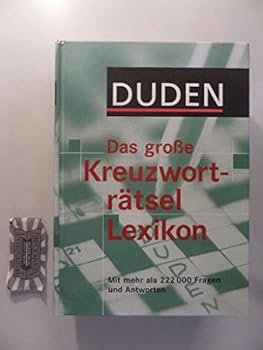 Hardcover Duden - Das große Kreuzworträtsel Lexikon [German] Book