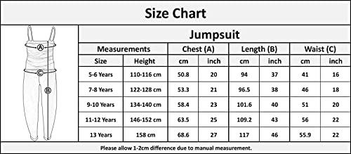 Kids Girls Jumpsuit Camouflage Green Trendy Fashion All In One Jumpsuits 5-13 Yr #TOP3