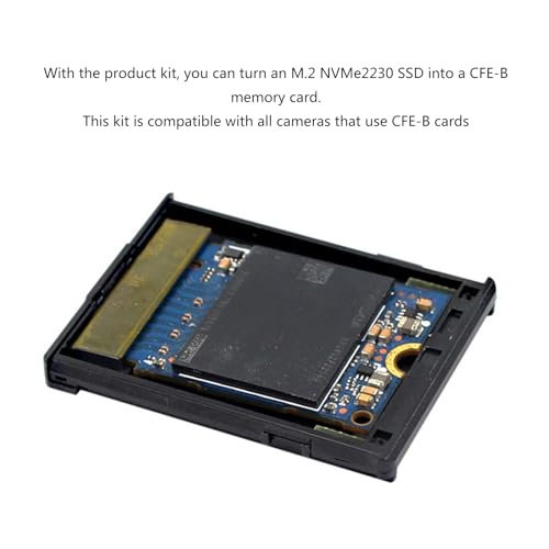 Adaptateur type B vers M.2 NVMe 2230 M.2 Key M avec transfert ultra-rapide pour boîtier - 4
