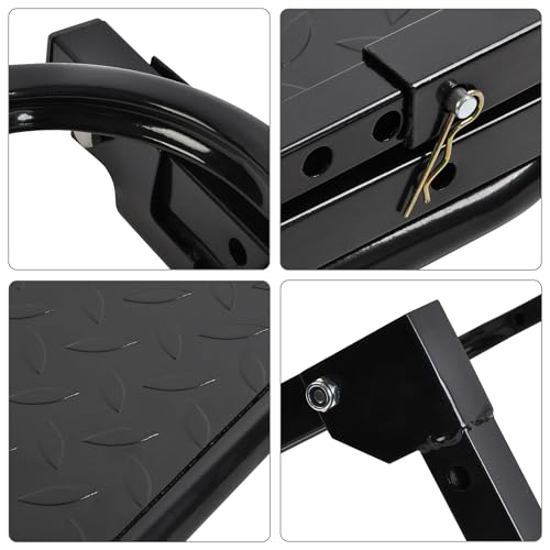WINTOOLS Adjustable Folding Tire Step for Truck SUV Wheel Portable Non-Slip Platform by WINTOOLS - Image 6