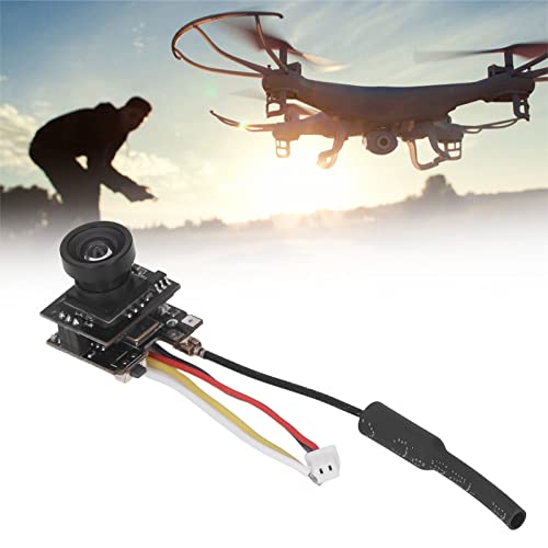 Alomejor AIO FPV Kamera Drahtloser Videosender mit 800TVL HD Cam für NTSC PAL Drohnen Rennwagen FPV Brillen Bildschirme