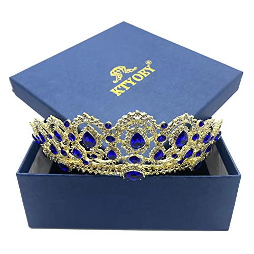 Coronas de princesa con cristales de novia y accesorios para novias de gala