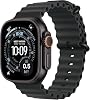 Apple Watch Ultra 3 [GPS + Cellular, 49mm] caja de titanio negro con correa Océano negra (Reacondicionado) 2