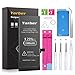 Produktbild Yarber Kompatibel mit Lithium-Batterie 6s Akku, hohe Kapazität mit mehr 29% Polymer-Lithium-Batterie, mit Werkzeugset und Reparaturset Akku-Austausch Anleitung