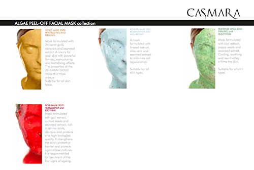 Casmara Facial Mask Pack Of 10 Multi Set (Gold 2080, Kiwi 2060, Goji 2070, Vitamin 2030, Greentea 2050, Novanew 2045, Reaffirming 2020, Green 2025, Sensitive 2040, Rgnerin 2055) #TOP4