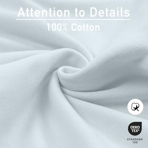 GLLQUEN BABY Swaddles 0-3 Months, 3-Pack Baby Swaddles Sack for Newborn, Baby Boys, Infant Sleep Sack, Easy Swaddling Wrap, Tranquil Blue, Nursery Swaddle Blankets Essentials - Thumbnail 4