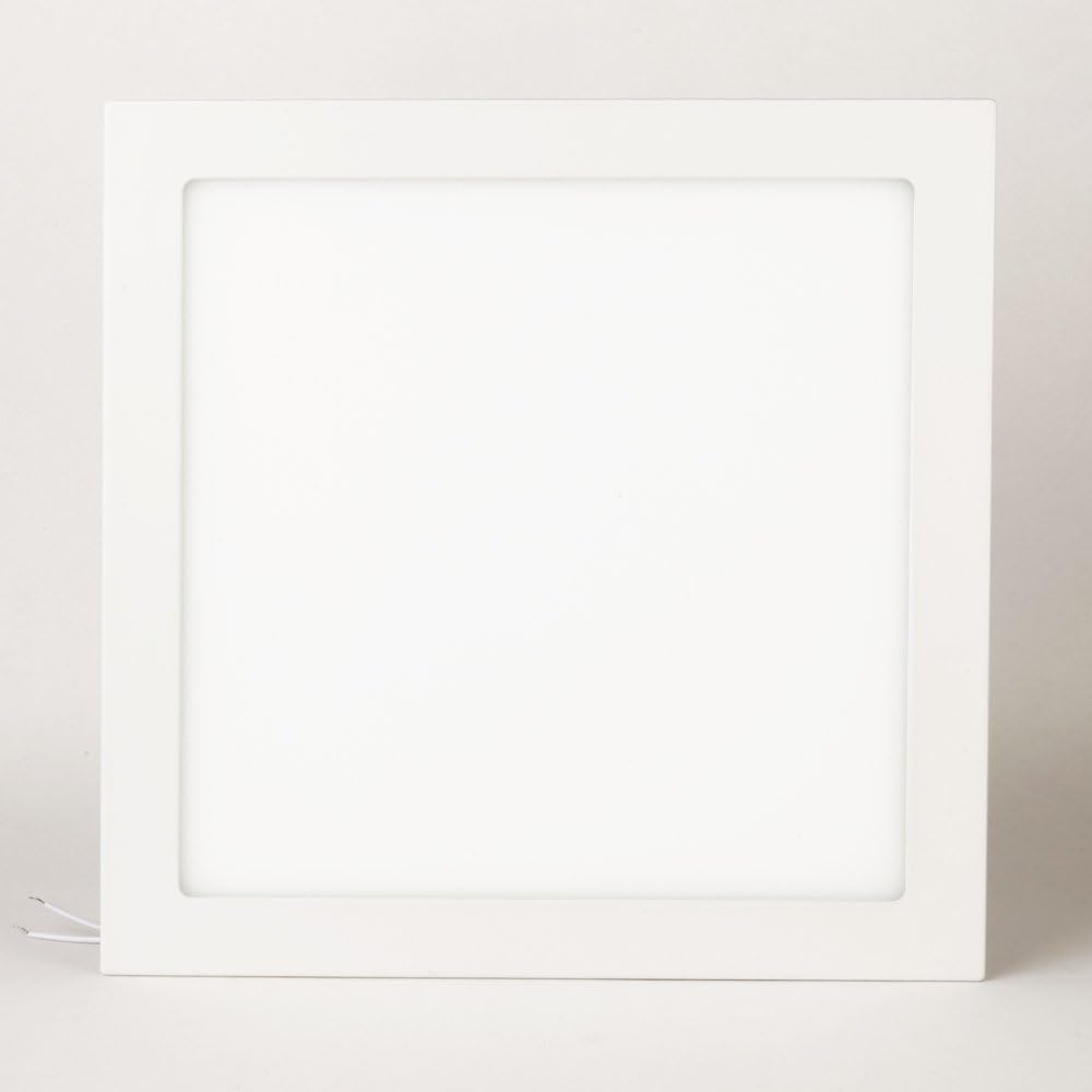 Liroyal 15 Watt Square LED Ceiling Light Recessed Kitchen Bathroom Lamp