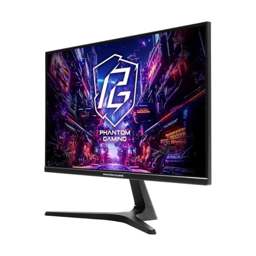 Asrock Phantom Gaming Monitor PC 62,2 cm [24.5] 1920 x 1080 Pixel Full HD LED Nero (Asrock 24.5 FHD Gaming Monitor [PG25FFT], IPS, 1920 x 1080, 1ms, 2 HDMI, DP, 180Hz, 94% DCI-P3, FreeSync, VESA)