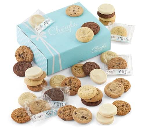 Cheryl's Cookies® Assorted Cookie Gift Box w/ 36 Individually Wrapped