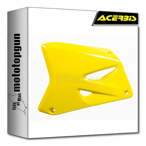 Radiator scoops jaune Acerbis 0010238.060 ouïes plastique Suzuki RM 85 2019