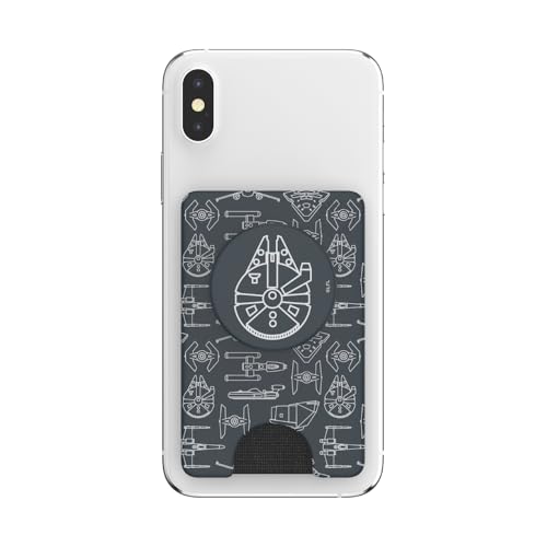 PopSockets PopWallet+ avec PopTop Intégré Support Amovible Multifonction