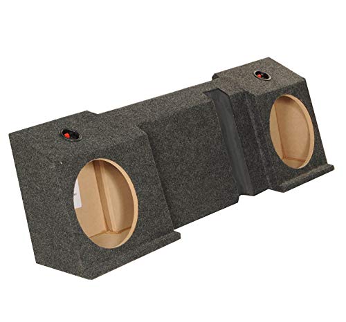 Q-POWER Underseat Dual 10" Subwoofer Sub Box