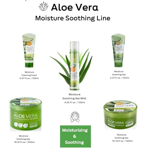 Welcos 8803348022213 Kwailnara California Grown Aloe Vera Moisture Soothing Gel Mist 4.23 Fl Oz, 95% Pure, All-In-One For Face thumb #2