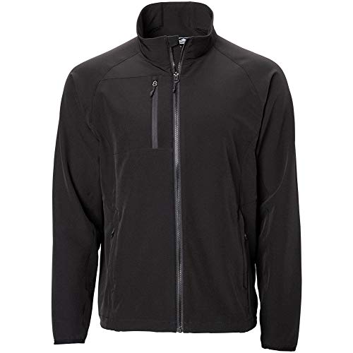 Sun Mountain Men's Weatherflex Full Zip Golf Jacket Black M