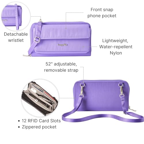 Image of Baggallini Rfid Phone Wallet Crossbody