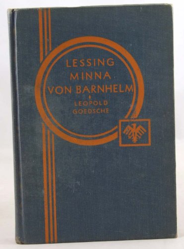 Minna von Barnhelm (Heath's Modern Language Ser... B000JQOM9K Book Cover