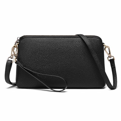 GAEKEAO Umhängetasche Damen Handy, Crossbody Bag Damen, Tasche Damen umhängetasche Geldbörse, Handtasche Damen umhängetasche, mit Kartenfächer Verstellbar Abnehmbar Schultergurt für Frauen