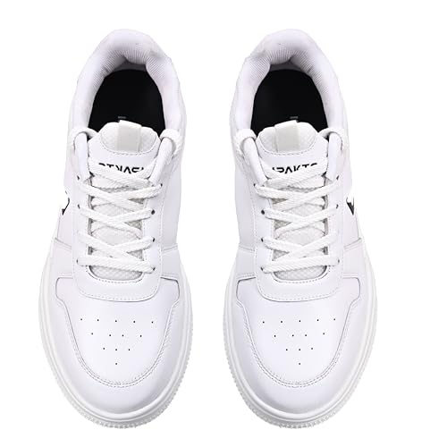 Image of Impakto Studio Flex Mens Sneakers | Lightweight Streetwear Style Casual Shoes for Travel & College | Cushioned Insole | Low Top Shoes & Wide Toe | Slip Resistance Outsole for Firm Grip Green