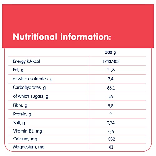Fleur Alpine Babykekse Haferflocken - 18 x 2 Leckere Babysnacks für den leckeren, glatten Frühstücksbrei oder den Snack für zwischendurch | Einfache Vollkorn-Snackkekse | 9 Monate